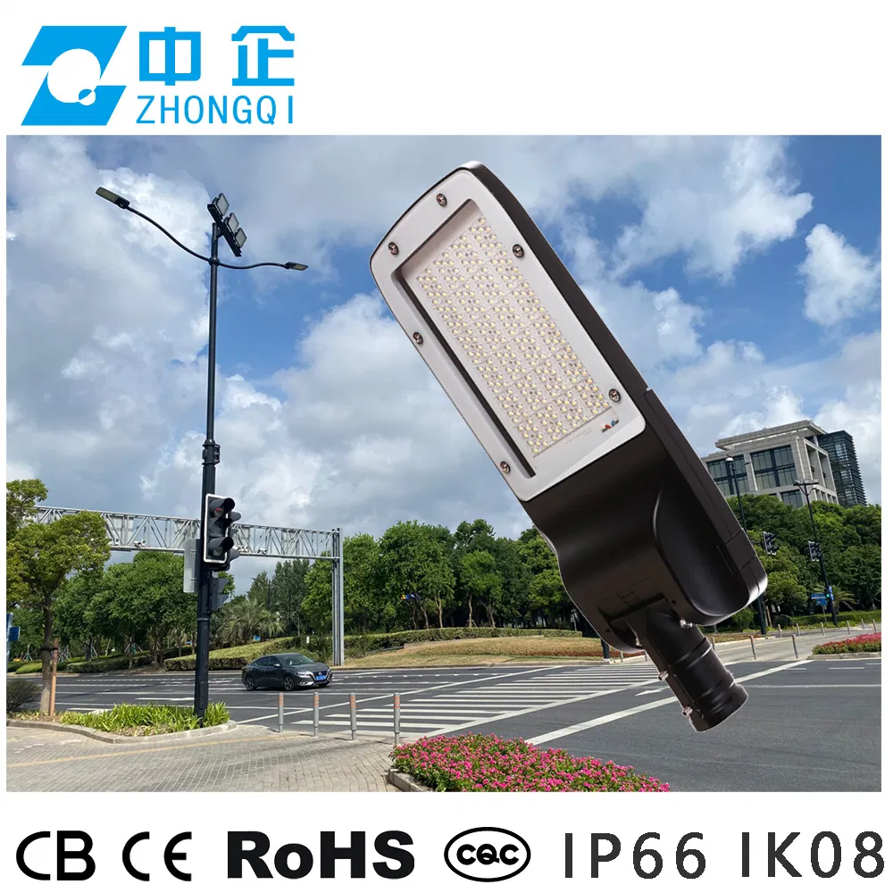 Luz de Rua LED Externa IoT com Driver LED Inteligente, Sensor de Movimento, Aço Inoxidável, Lampada Solar LED, Certificação CE e RoHS