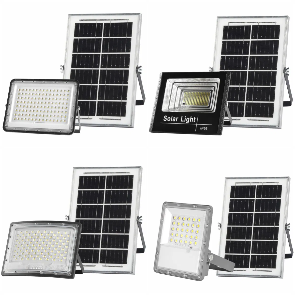 Produtos Solares em Atacado IP65 Luz de Inundação LED Refletor Holofote Lâmpada de Jardim Iluminação Externa para Rua Estádio
