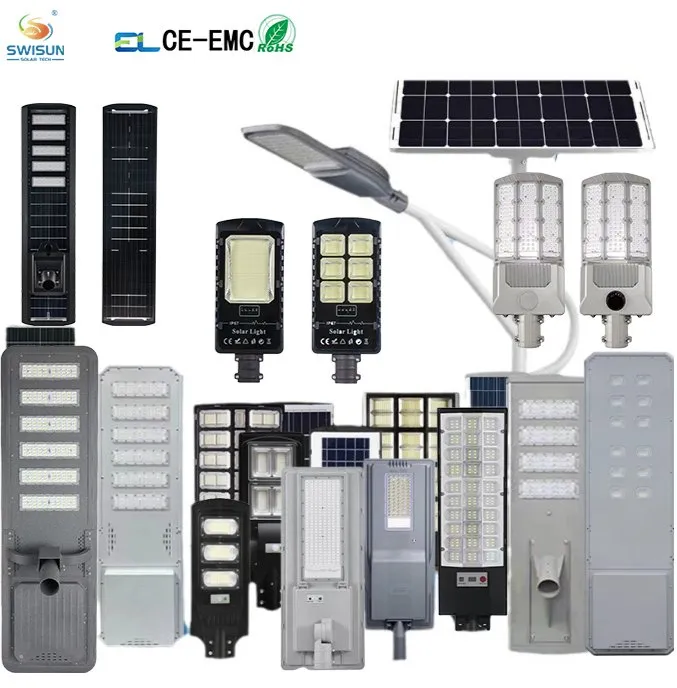 Luz de Rua Solar Integrada