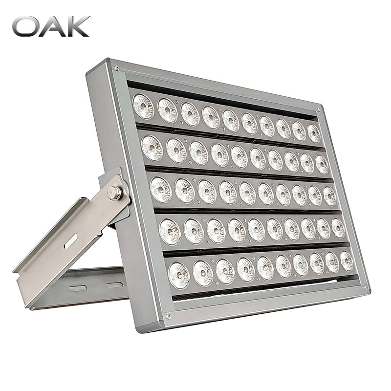 Iluminação de Túnel LED de Alumínio para Exterior 400W Luz de Inundação Luz de Estádio
