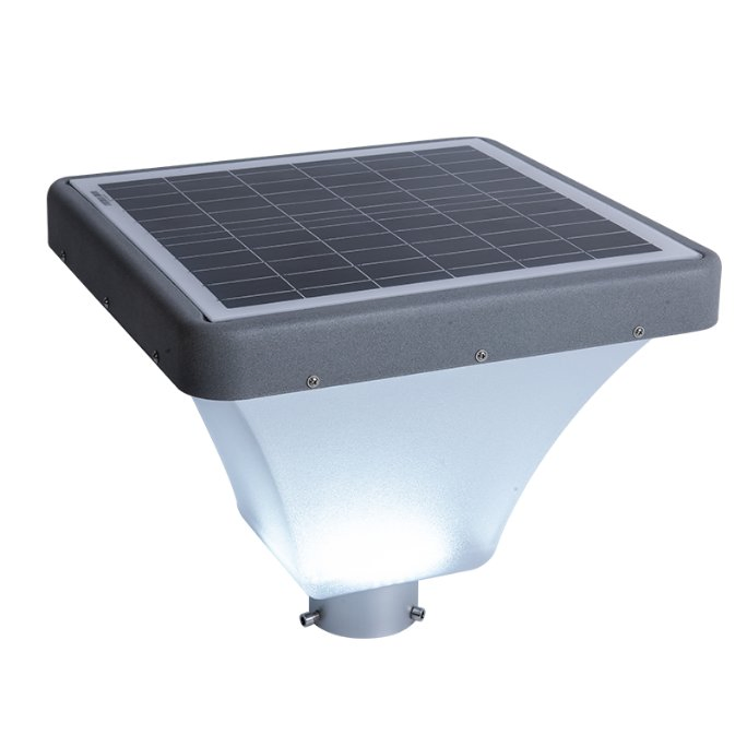 Luz de Rua Solar Controlada Tudo em Um Luzes de Estacionamento