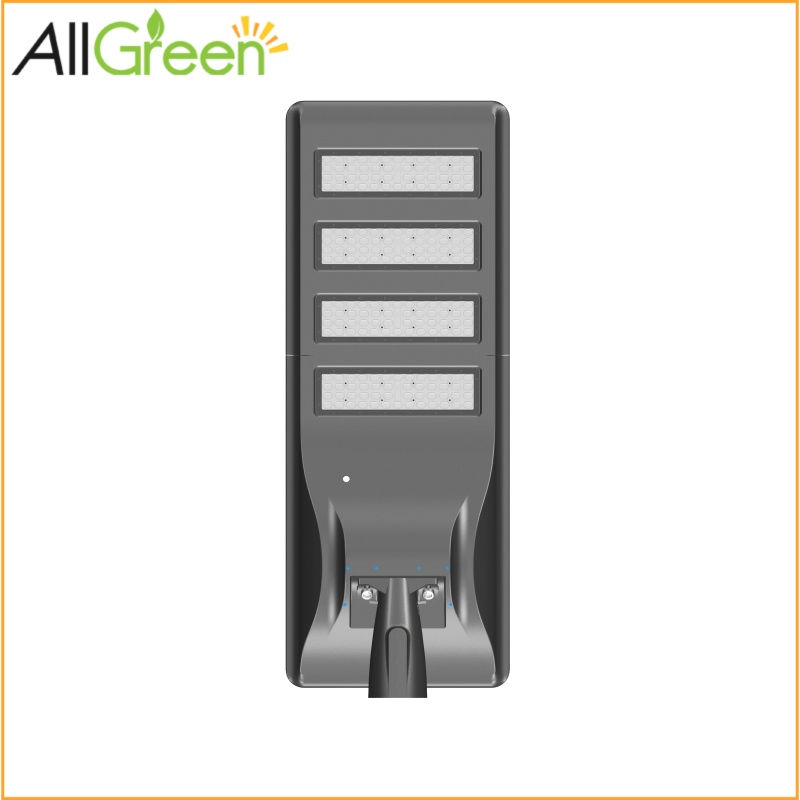 Todos os verdes 30W - 100W 210lm/W Agss09 Iluminação Solar de Rua OEM/ODM 50W Luz de Rua Solar Integrada LED com 5 Anos de Garantia para Estradas de Cidades e Municípios