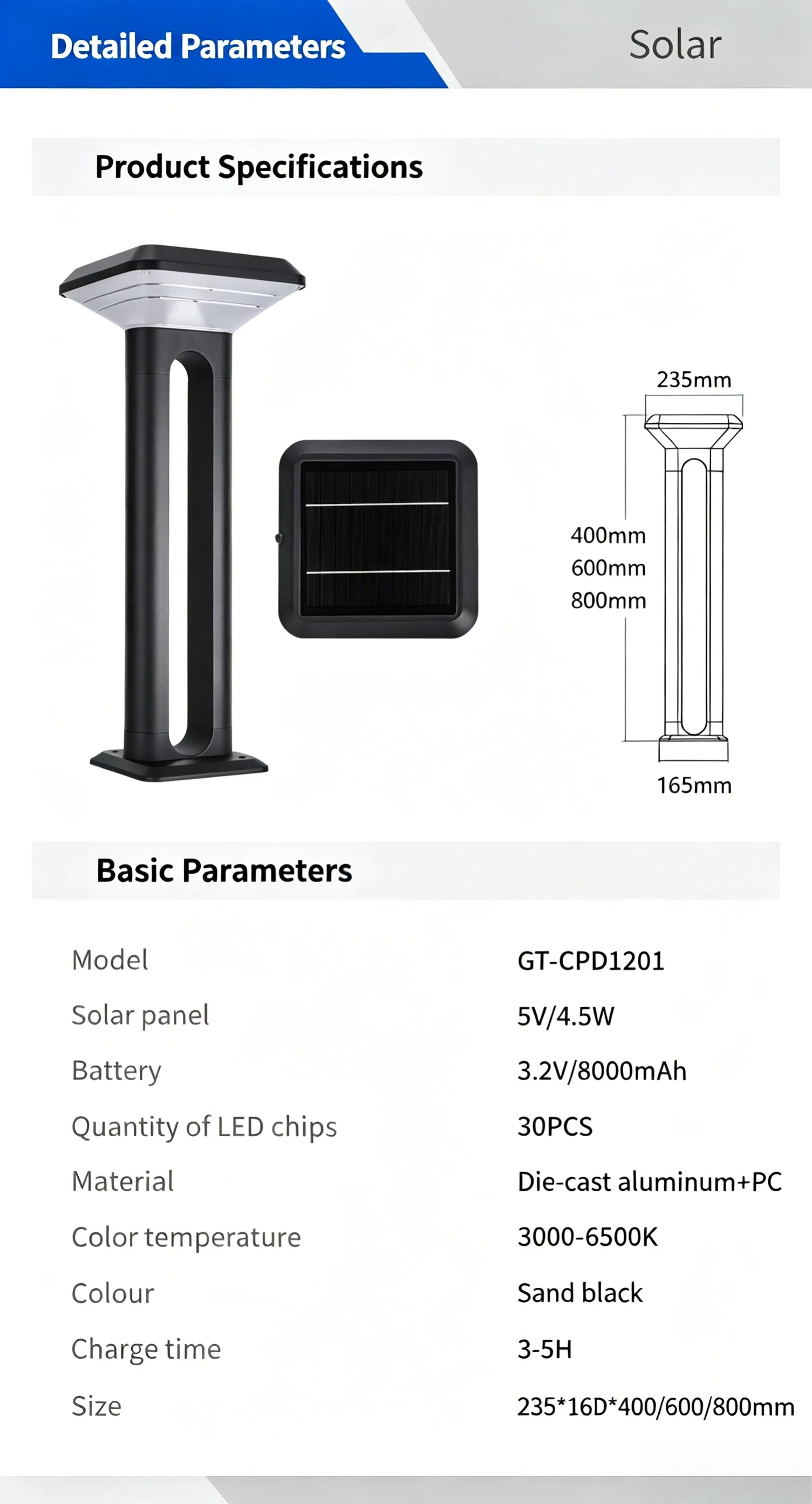 Luz Solar para Jardim