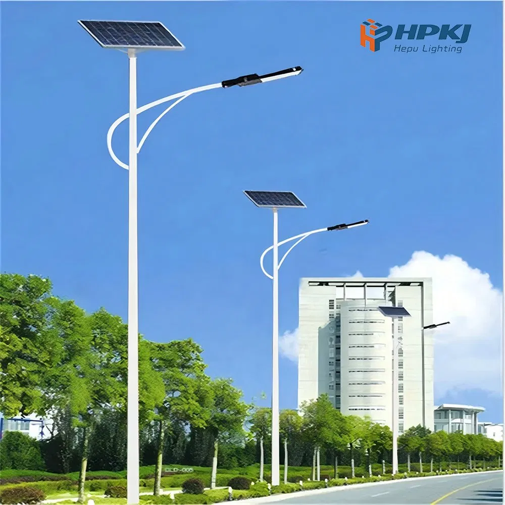 Fabricante Painel Solar Alumínio Impermeável IP65 Luz de Rua Solar Tipo Split ao Ar Livre