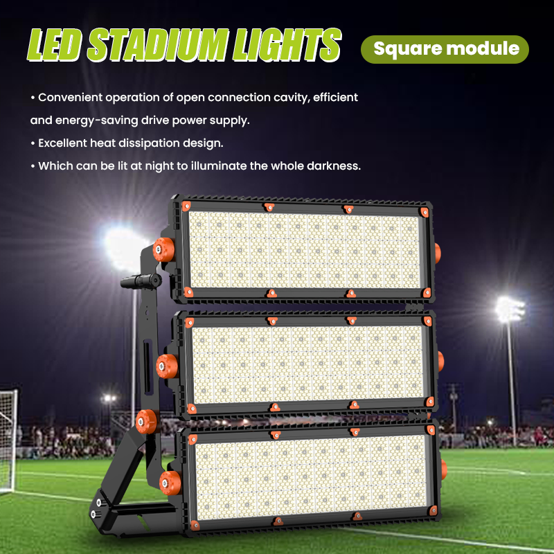 IP65 IP67 Luz de Estádio LED à Prova d'Água para Exterior 1500W