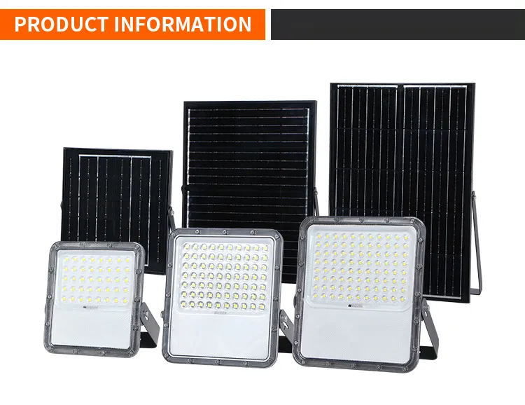 Detalhe técnico do Projetor Solar LED