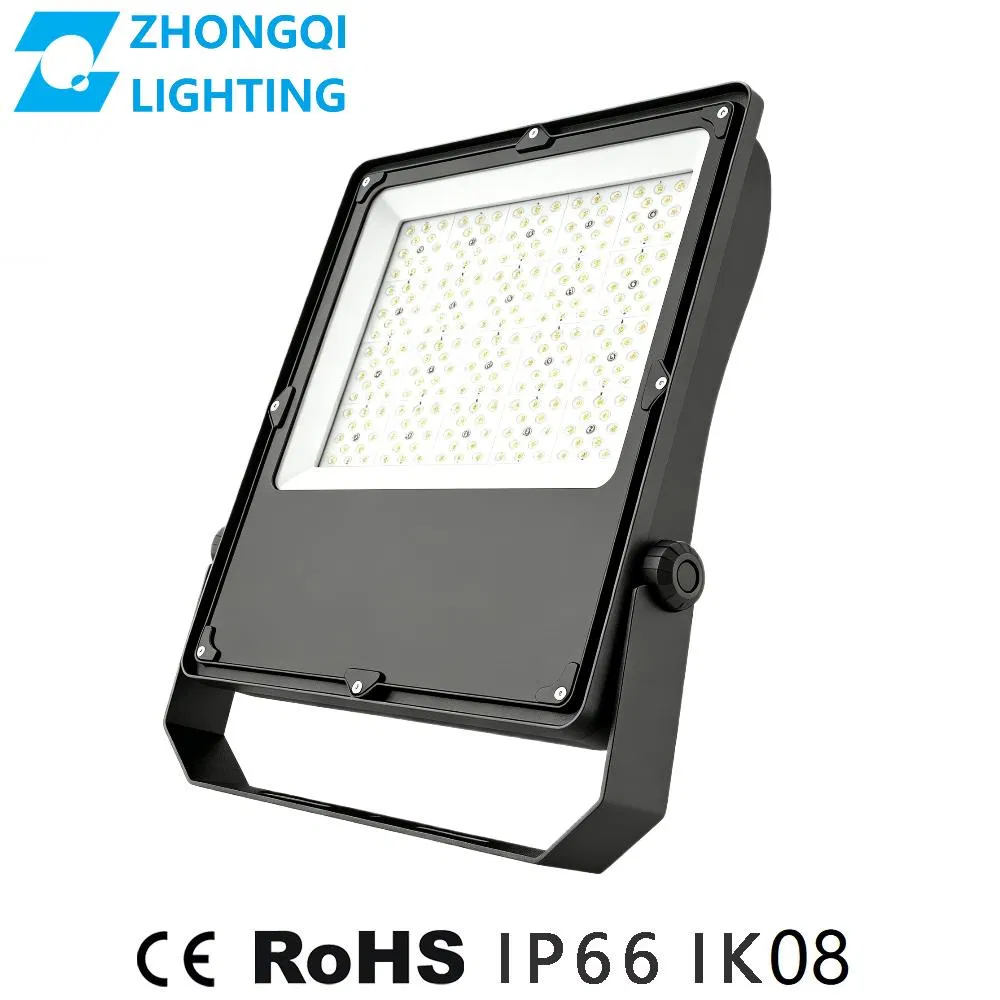 Luz de Inundação LED IP66 Ik08 Luz LED Anti Ofuscamento com Sensor 50W 100W 150W 200W 300W 400W Luz de Estádio LED para Jardim Paisagístico Quadra de Tênis Quintal