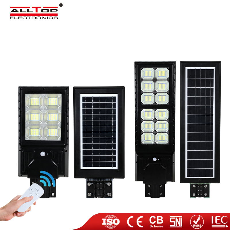 Instalação Fácil ao Ar Livre IP65 Iluminação Solar Integrada à Prova d'Água para Rua