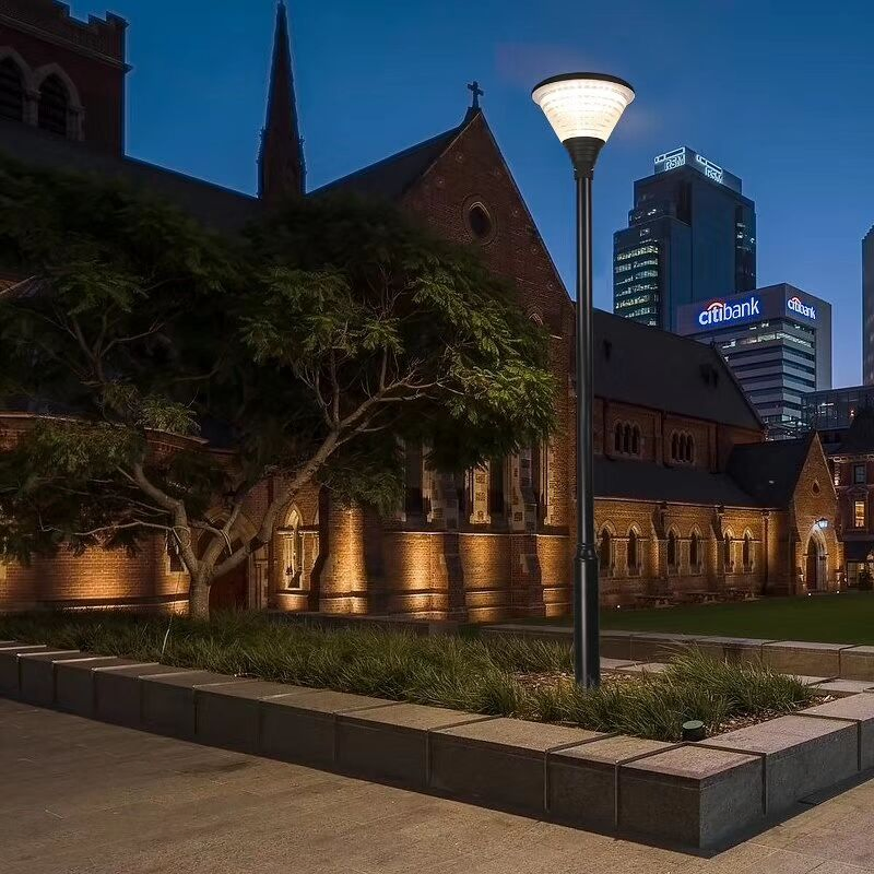 Luzes de Jardim Decorativas Solares LED Alimentadas por Energia no Estacionamento Externo