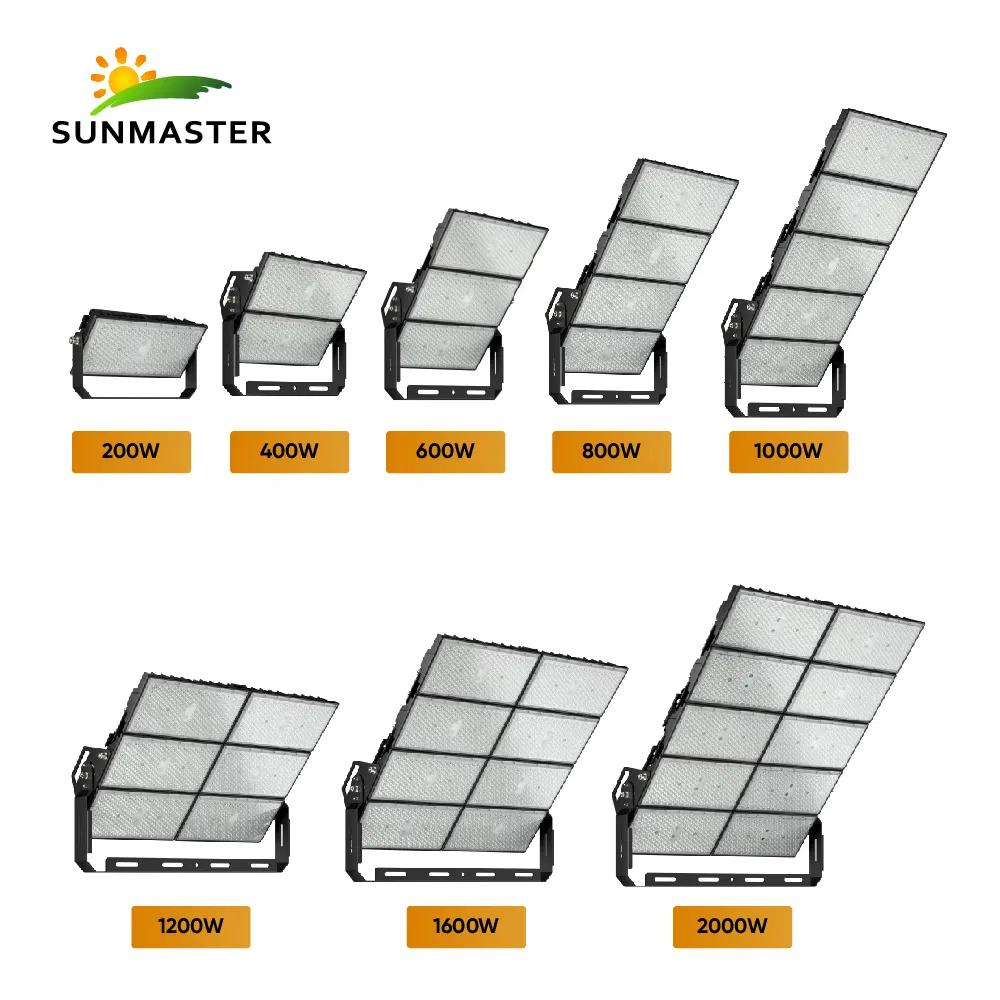 2 Luzes de Inundação LED com Sensor de Movimento Luzes de Inundação Solar para Segurança ao Ar Livre 2000W