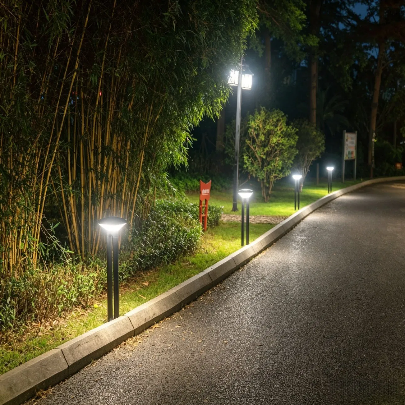 40 60 80cm Luz Solar para Jardim Alta Brilho LED Luminária Solar de Pilar em Várias Alturas para Iluminação de Jardim, Quintal, Parque, Vila, Caminho e Paisagismo