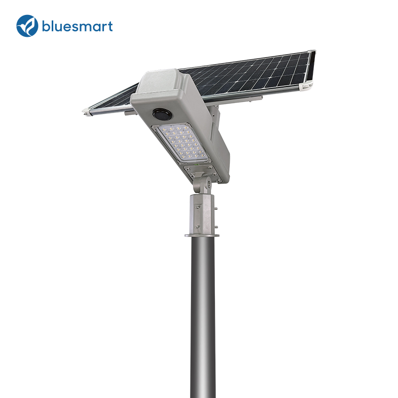60W Sistema Inteligente Sem Fio IoT para Jardim ao Ar Livre com Luz Solar em Luz de Rua Solar e Iluminação com Painel Solar com Certificação RoHS