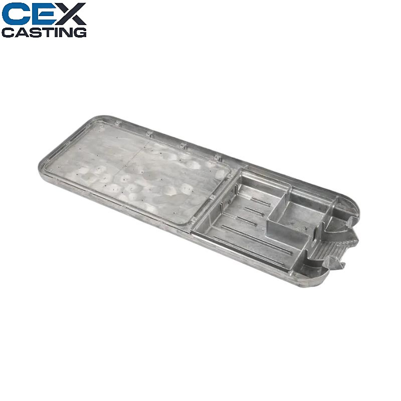 Moldagem a frio de alumínio OEM com carcaça de lâmpada de LED usinada em CNC para peças de iluminação externa ISO9001 &amp; IATF16949 Certificado