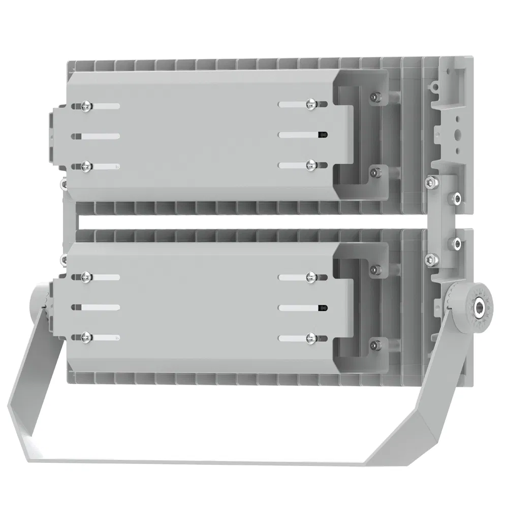 Luz de Inundação LED Projetor de Poste de Alta Mast para Iluminação de Estádio ao Ar Livre Área Pública Iluminação de Pátio de Contêiner 200W 400W 600W 800W 1000W