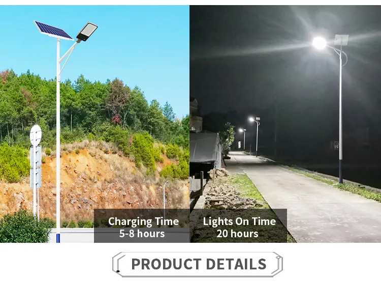 Corpo de Lâmpada de Alumínio LED para Luz de Rua Solar do Tipo Dividido