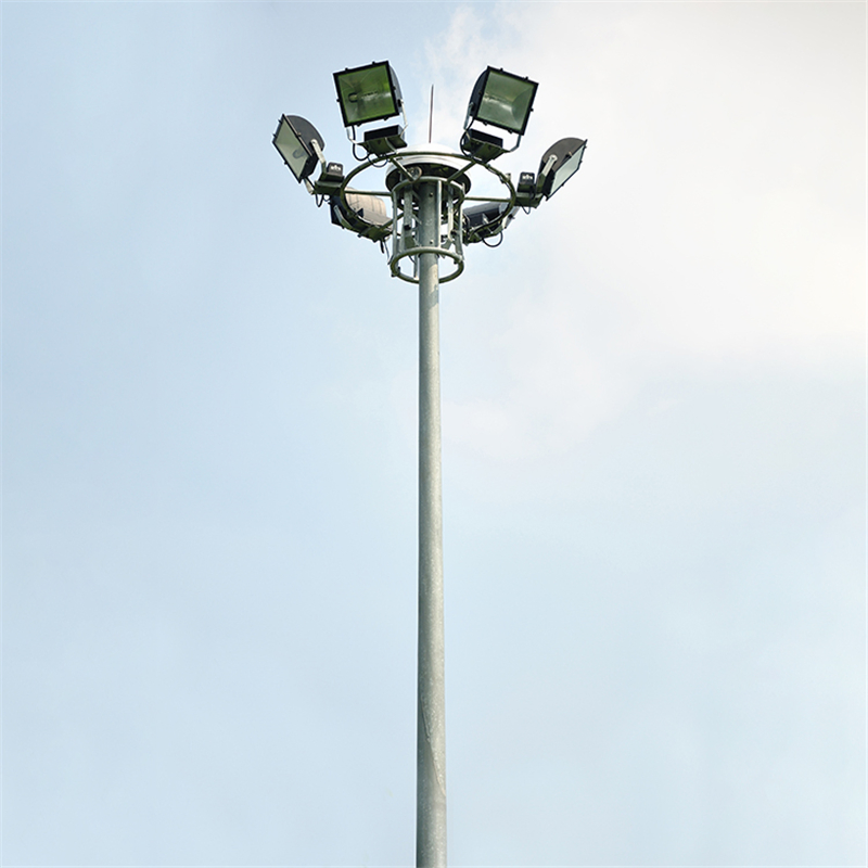 Venda Quente 20/30m Altura IP67 Luz de Alto Mastro Solar LED para Iluminação de Aeroporto e Estádio