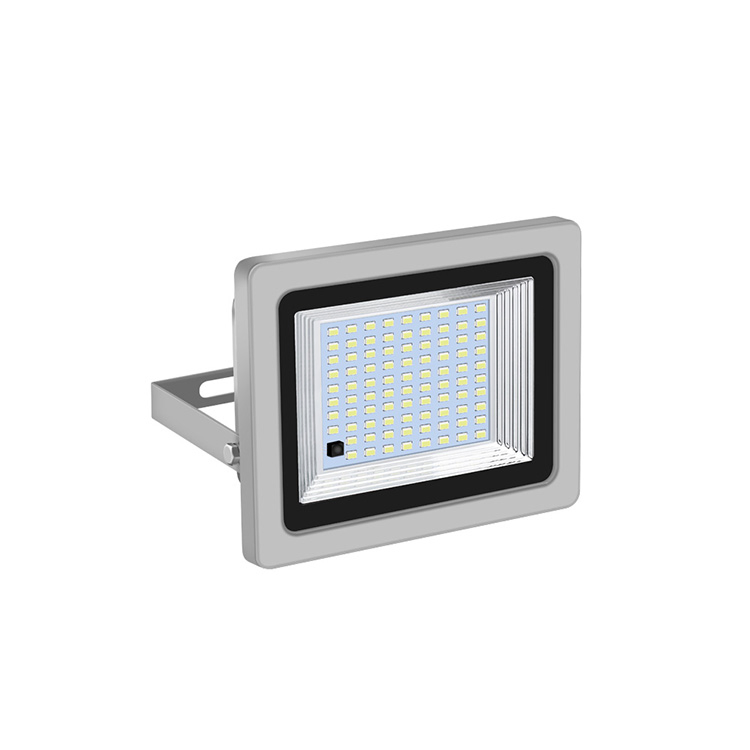 Iluminação de Inundação LED Solar com Sensor de Movimento à Prova d'Água para Exterior com Luz Branca Fria IP65
