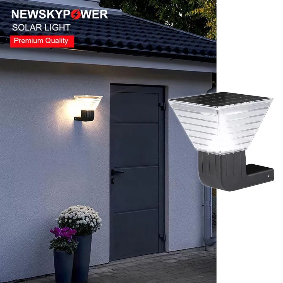 Luz de Parede Solar IP65