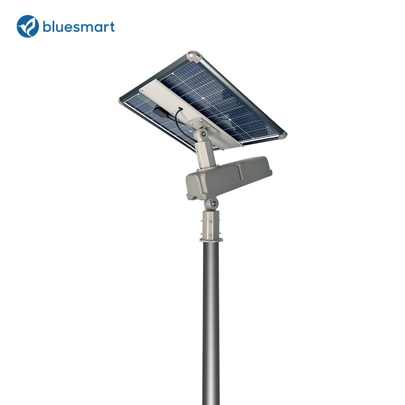 60W Sistema Inteligente Sem Fio IoT para Jardim ao Ar Livre com Luz Solar em Luz de Rua Solar e Iluminação com Painel Solar com Certificação RoHS