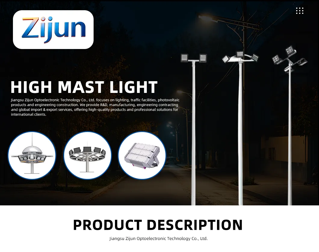 Luz LED de Alto Mastro