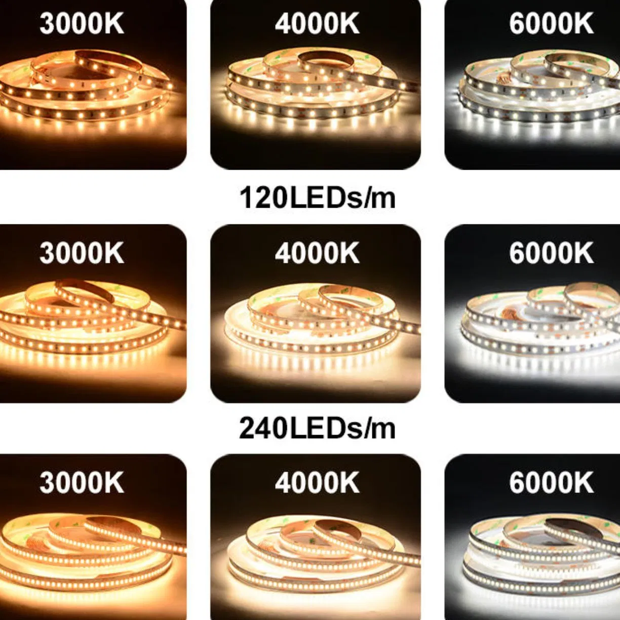 Indústria Leve e Uso Diário/Luz de Parede LED/Fita LED Flexível para Iluminação