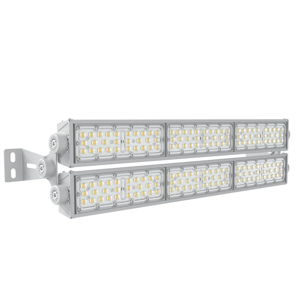 IP65 Controle Inteligente Dimmable PLC Dali 200W Luz de Inundação LED para Túnel