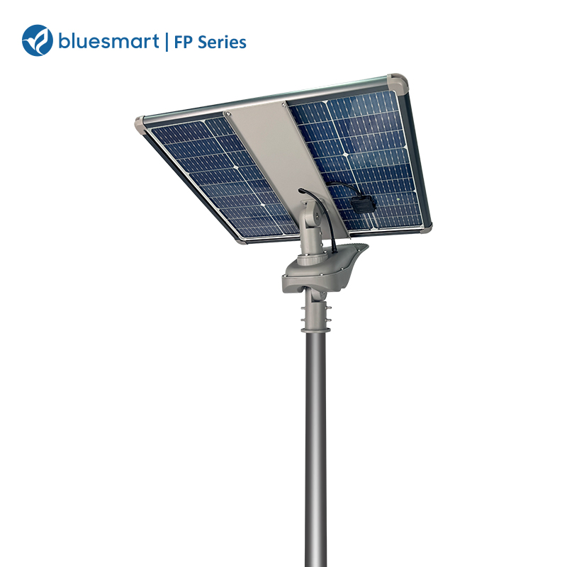 30W 40W Luz de Jardim Solar LED Integrada de Alta Brilho para Rua Iluminação