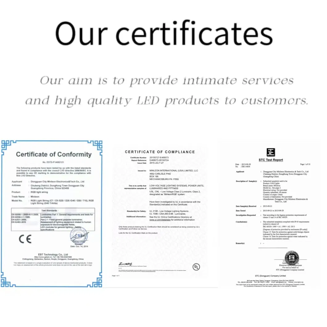 Certificações
