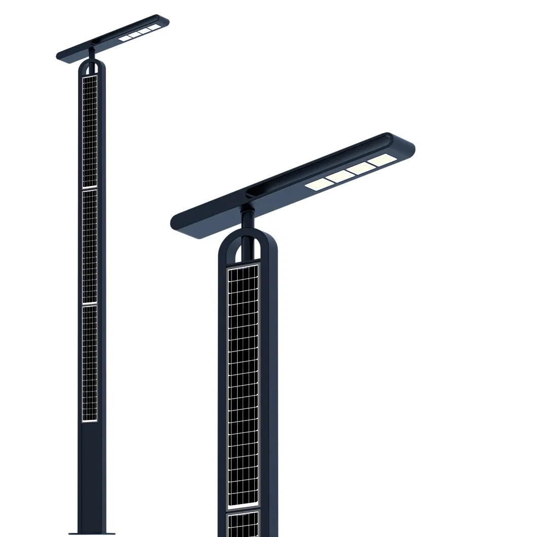 10m 100W 4G Luz de Rua Solar IoT 90W Luminária Solar Vertical Inteligente