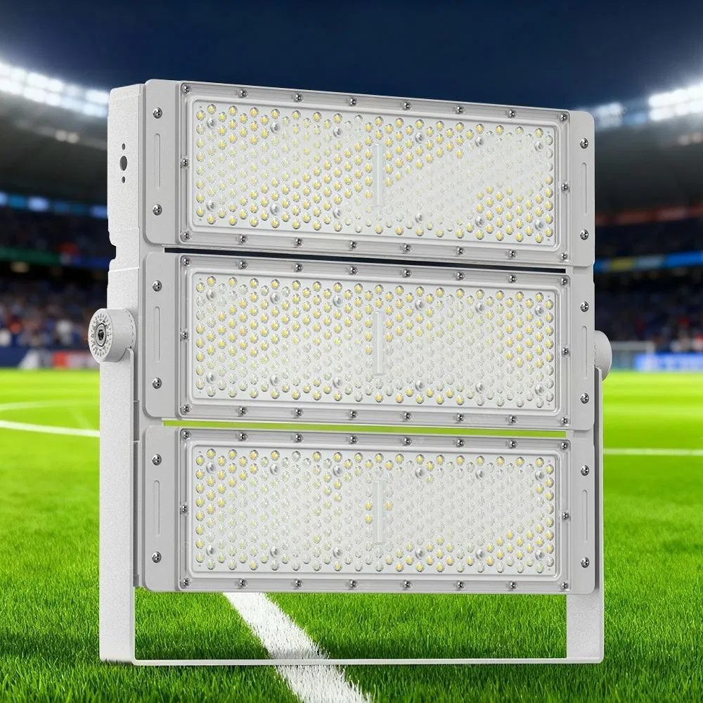Luz de Inundação LED Slim de Alta Qualidade 30000 Lúmen IP65 220V 200W 300W 1000W Lampada de Túnel para Parque Estádio ao Ar Livre 400watt para Paisagismo