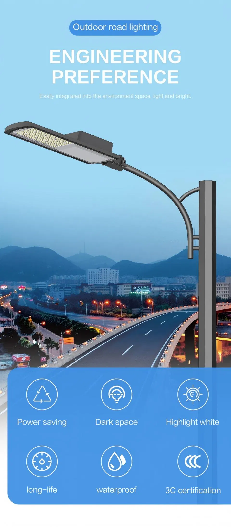 Luz de Rua LED Solar