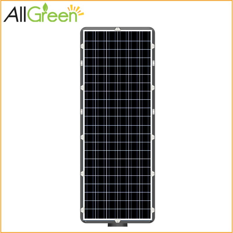 Todos os verdes 30W - 100W 210lm/W Agss09 Iluminação Solar de Rua OEM/ODM 50W Luz de Rua Solar Integrada LED com 5 Anos de Garantia para Estradas de Cidades e Municípios