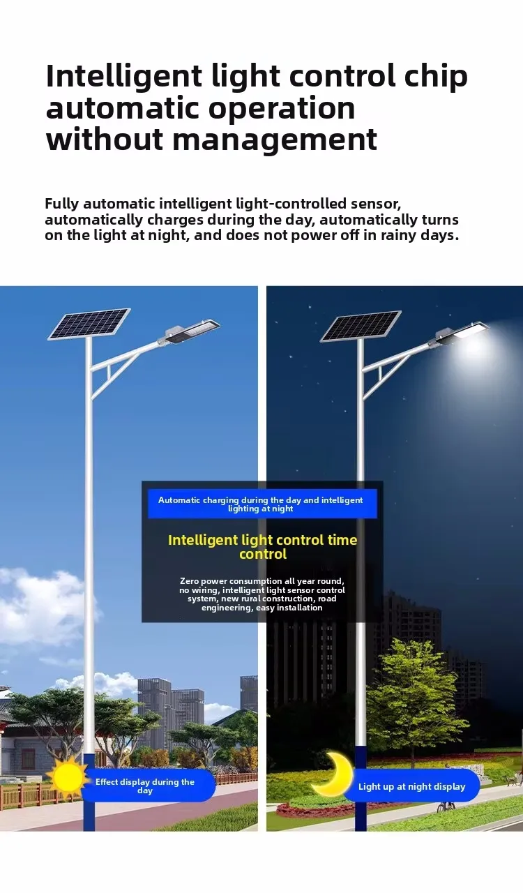 Luz de Rua Solar LED