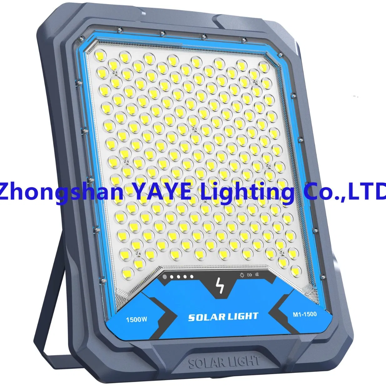 Yaye 2026 Luz de Segurança à Prova d'Água para Jardim ao Ar Livre 200W/400W Câmera WiFi 4G Holofote Solar LED CE/RoHS com Controle Remoto e Sensor de Movimento Radar