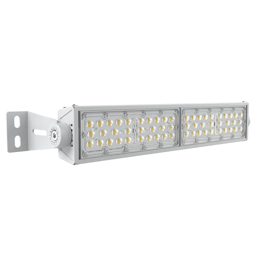 IP65 Controle Inteligente Dimmable PLC Dali 200W Luz de Inundação LED para Túnel
