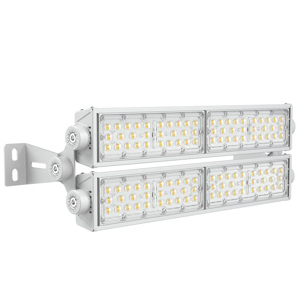 IP65 Controle Inteligente Dimmable PLC Dali 200W Luz de Inundação LED para Túnel