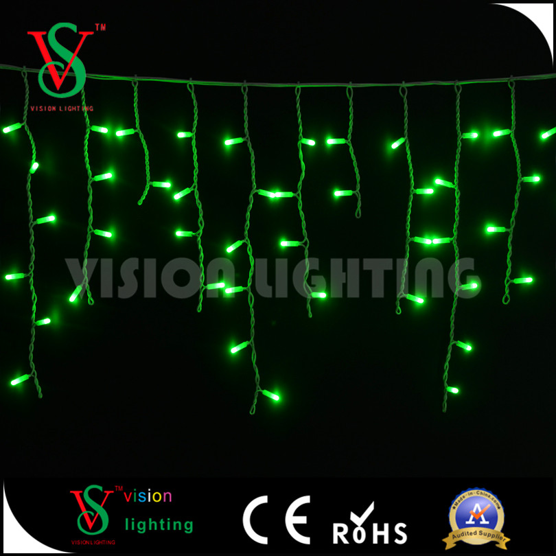 Iluminação Decorativa de Luzes de Gelo Icicle de Natal LED para Exterior