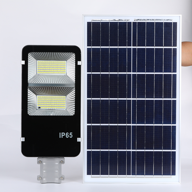 60W Luz de Rua LED Solar para Jardim Estacionamento ao Ar Livre