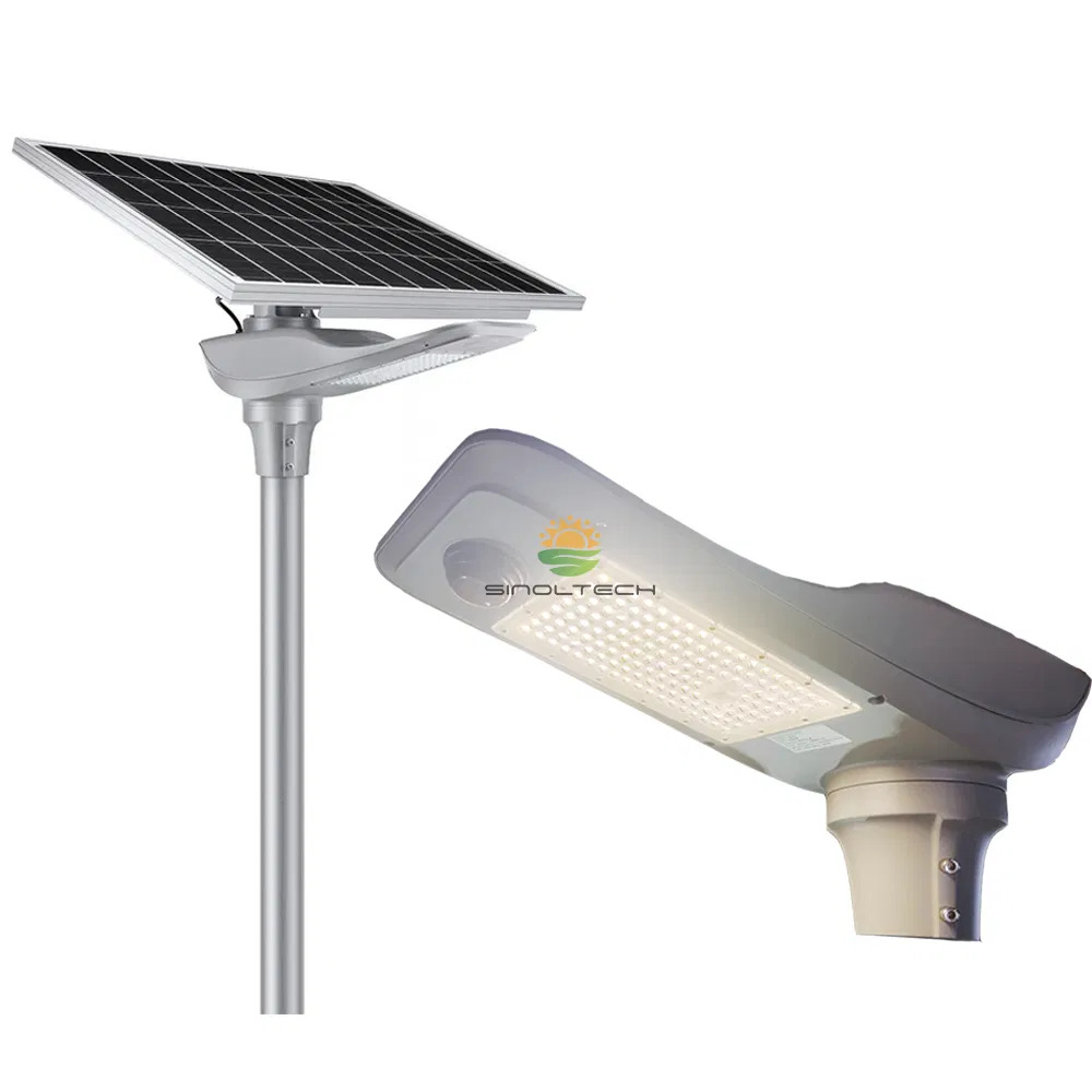 G03-60W Luz de Rua Solar do Tipo Dividido com 4-6 Horas de Tempo de Carga