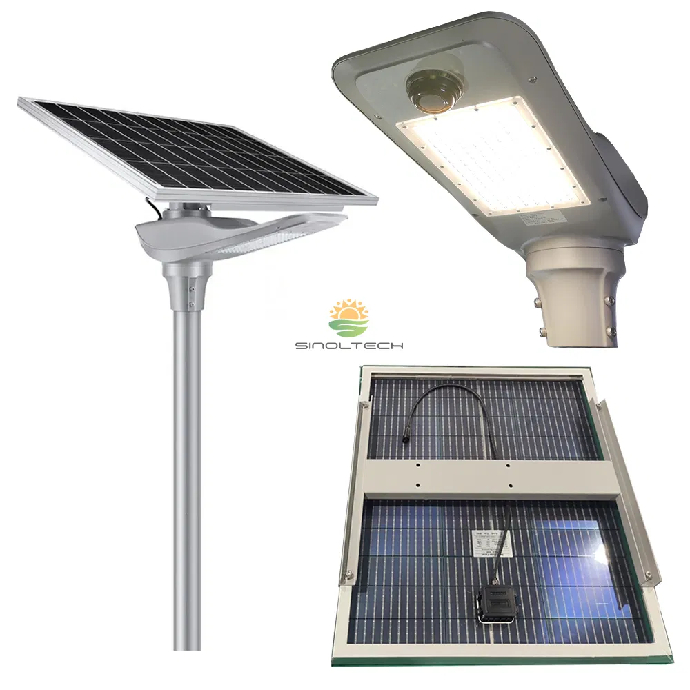 G03-60W Luz de Rua Solar do Tipo Dividido com 4-6 Horas de Tempo de Carga