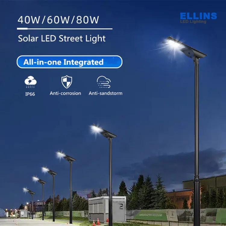 Luz de Rua Solar LED