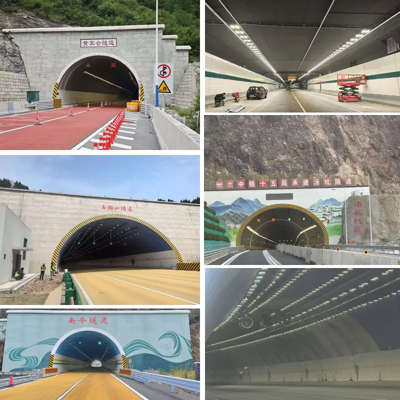 Aplicação em Túnel