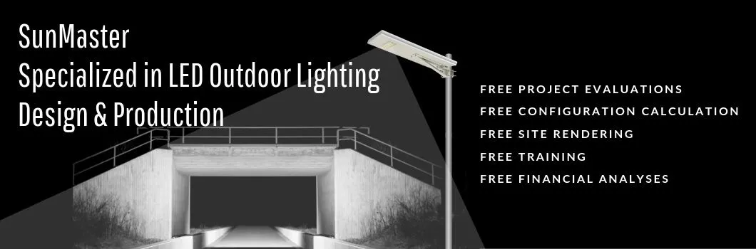 Luz de Rua Solar LED 40W