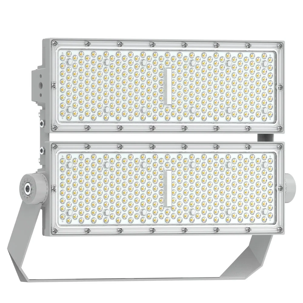 Luz de Inundação LED Projetor de Poste de Alta Mast para Iluminação de Estádio ao Ar Livre Área Pública Iluminação de Pátio de Contêiner 200W 400W 600W 800W 1000W