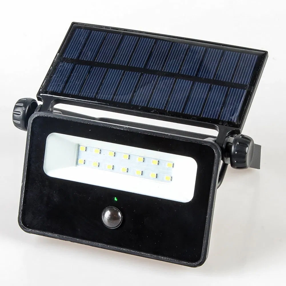 Yichen 850lumen Luz de Inundação LED Recarregável Solar com Sensor de Movimento