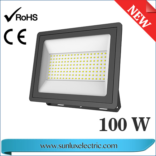 Oferta de Fábrica Alta Luminância 6000K Portátil 10W 50W 100W 200W Luz de Inundação LED SMD de Alumínio para Exterior IP65 À Prova d'Água Holofote LED para Estádio
