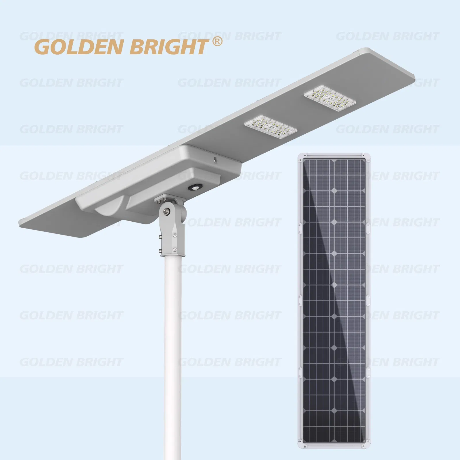 Luminária Solar Integrada de Alta Duração - Iluminação LED Solar para Áreas Externas