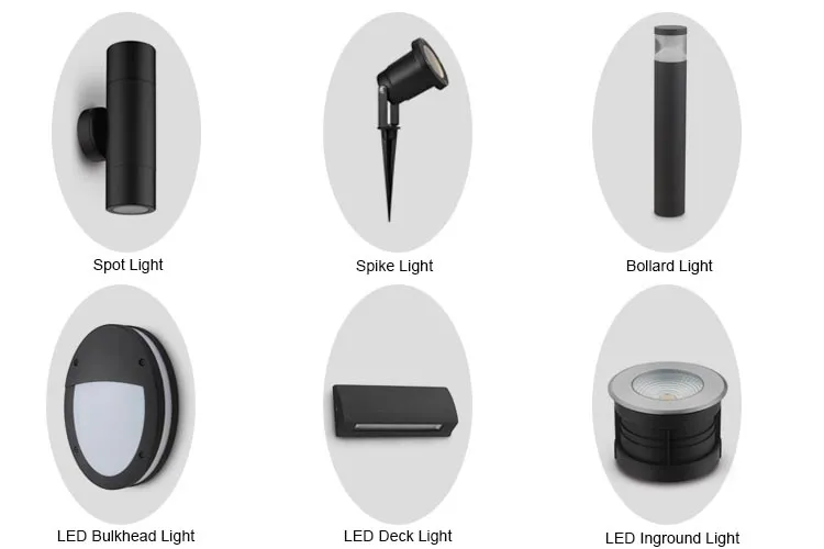Moderno 3-10W Lâmpadas de Parede Externas de Alumínio LED à Prova d'Água Quadradas Embutidas para Escadas, Cantos e Pisos para Uso em Jardim