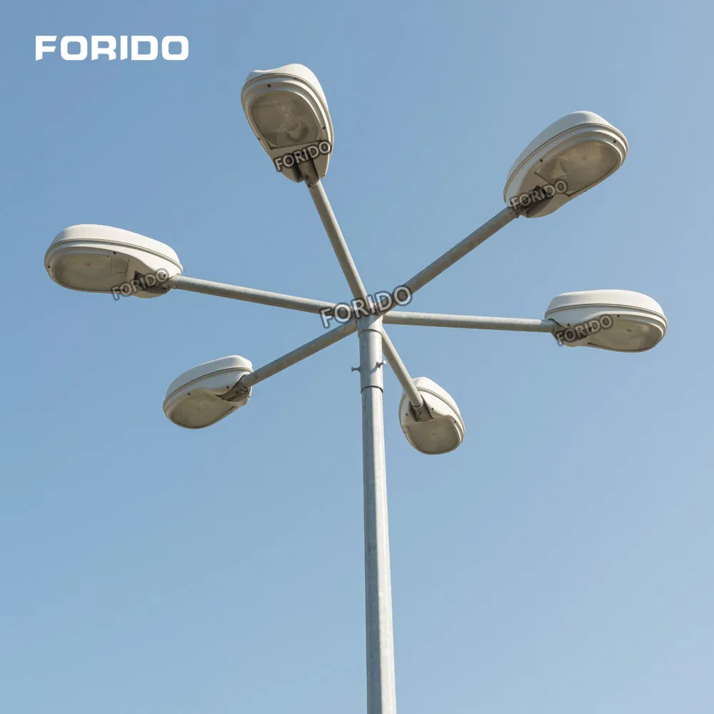 Luz de Alto Mastro LED Ajustável em Altura de Alumínio Aprovada pela CCC Forido