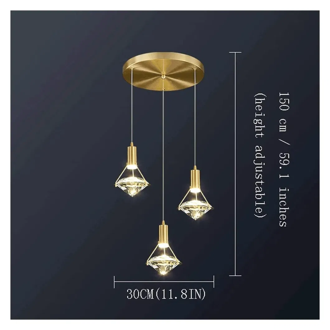 Luzes Pendentes Cristal 3